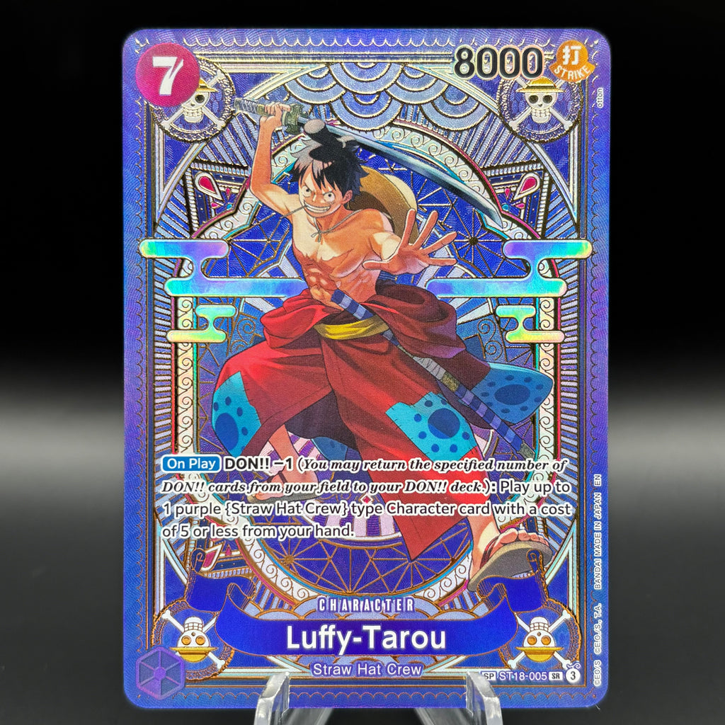 Luffy-Tarou (SP) - A Fist of Divine Speed (OP11) Single Card *Light Play*