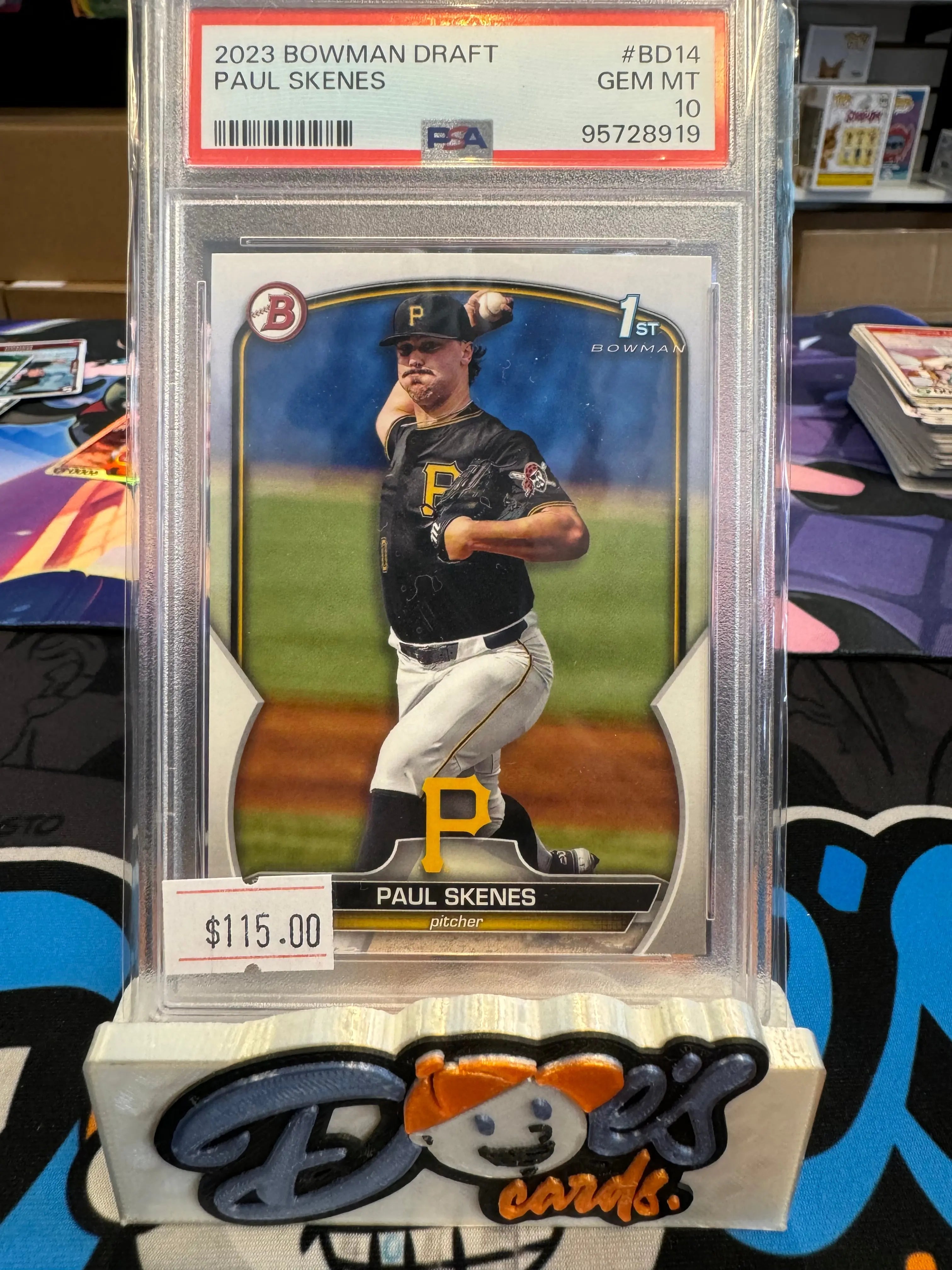 2023 1st Bowman Draft  Paul Skenes PSA 10 (RC)