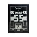 Cadre Jersey De Hockey Autographié - Quinton Byfield