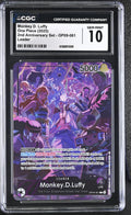 CGC GEM MINT 10 Monkey D. Luffy [2nd Anniversary Set] - 6126851009