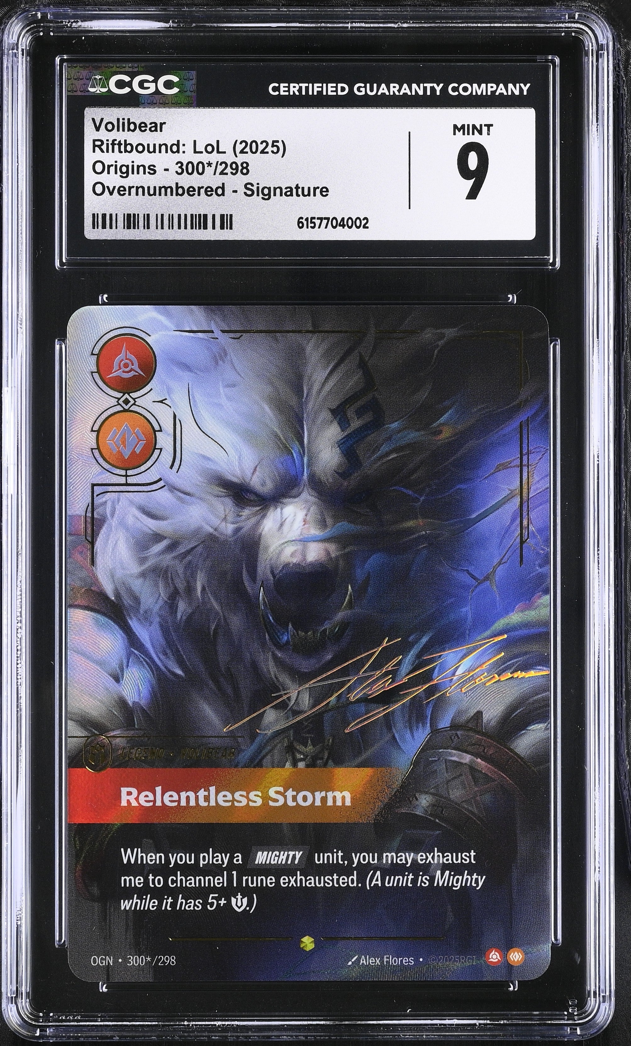 CGC 9 Volibear(300*/298) [Origins] - 6157704002