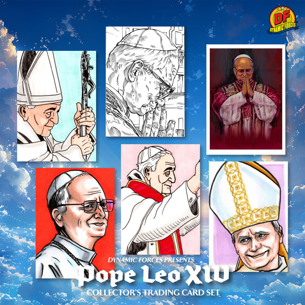 Pope Leo XIV Foil Collector Cards | 24 Packs