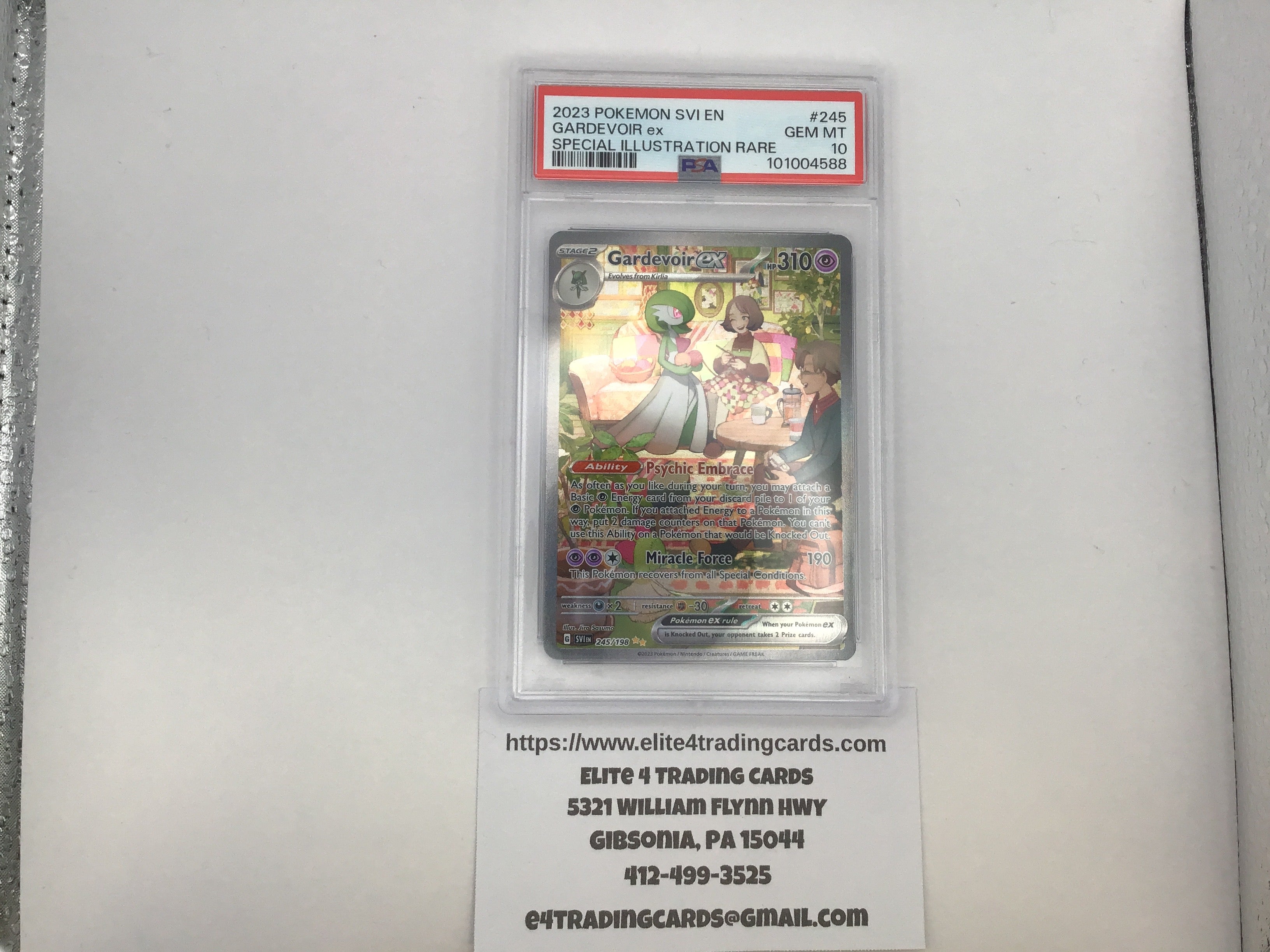 Gardevoir ex #245 Pokemon Scarlet & Violet (PSA 10)
