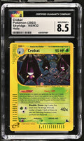 2003 Pokémon Skyridge Crobat H5/H32 Holo CGC 8.5