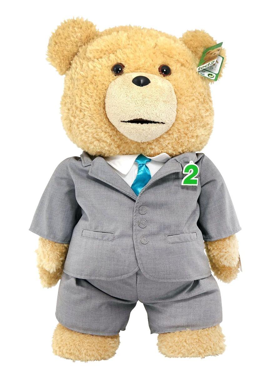 Ted 2 Movie Size Plush Talking Teddy Bear 24" Ted in Business Suit *Explicit*