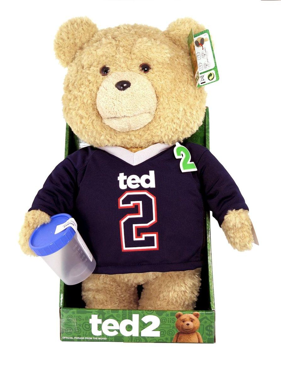 Ted 2 Movie 16" Talking Plush Ted In Jersey With Sound *Explicit*