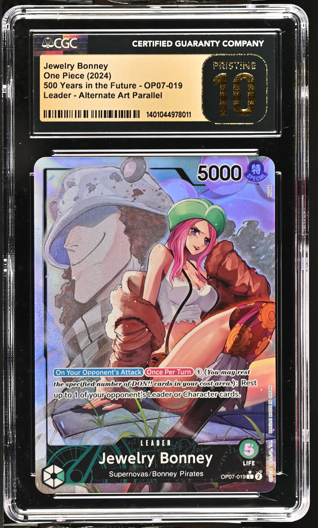 CGC PRISTINE 10 Jewelry Bonney [500 Jahre in der Zukunft] - 1401044978011