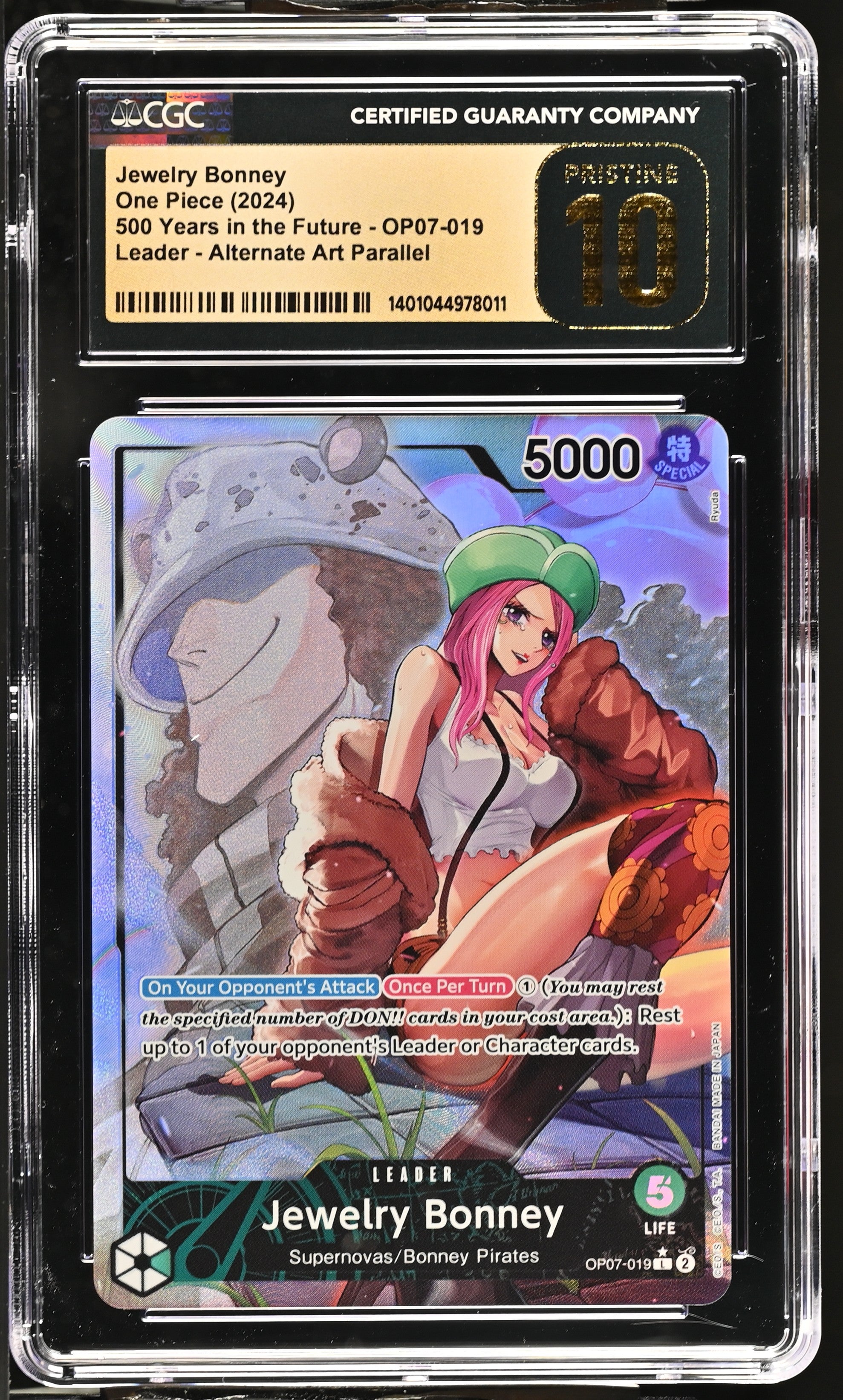 CGC PRISTINE 10 Jewelry Bonney [500 Jahre in der Zukunft] - 1401044978011