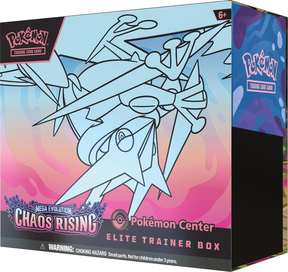 2026 Pokémon TCG: Mega Evolution—Chaos Rising Elite Trainer Pokemon Center