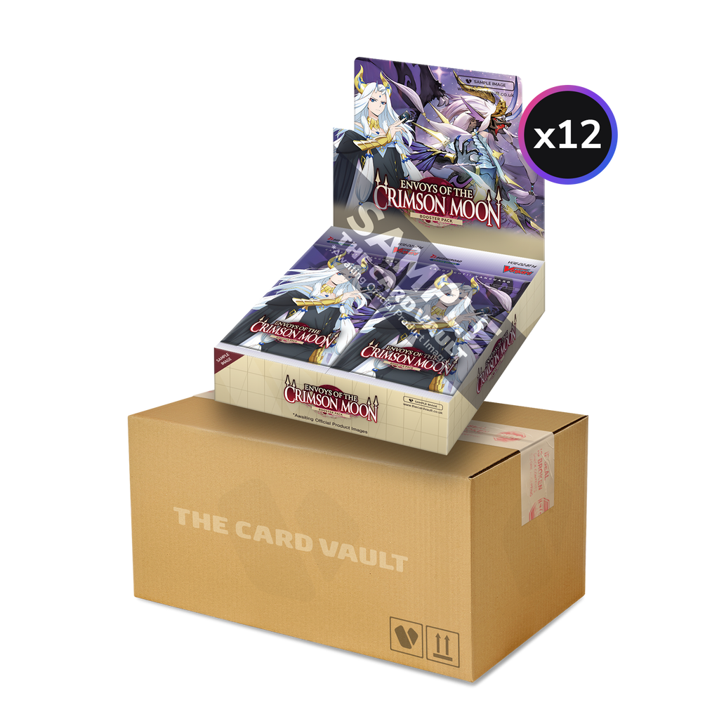 Cardfight!! Vanguard - Envoys of the Crimson Moon - Display Case (12x Booster Boxes)