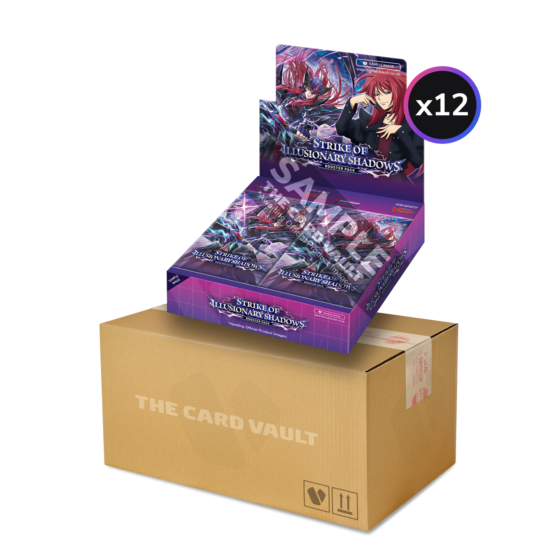 Cardfight!! Vanguard - Strike of Illusionary Shadows - Display Case (12x Booster Boxes)
