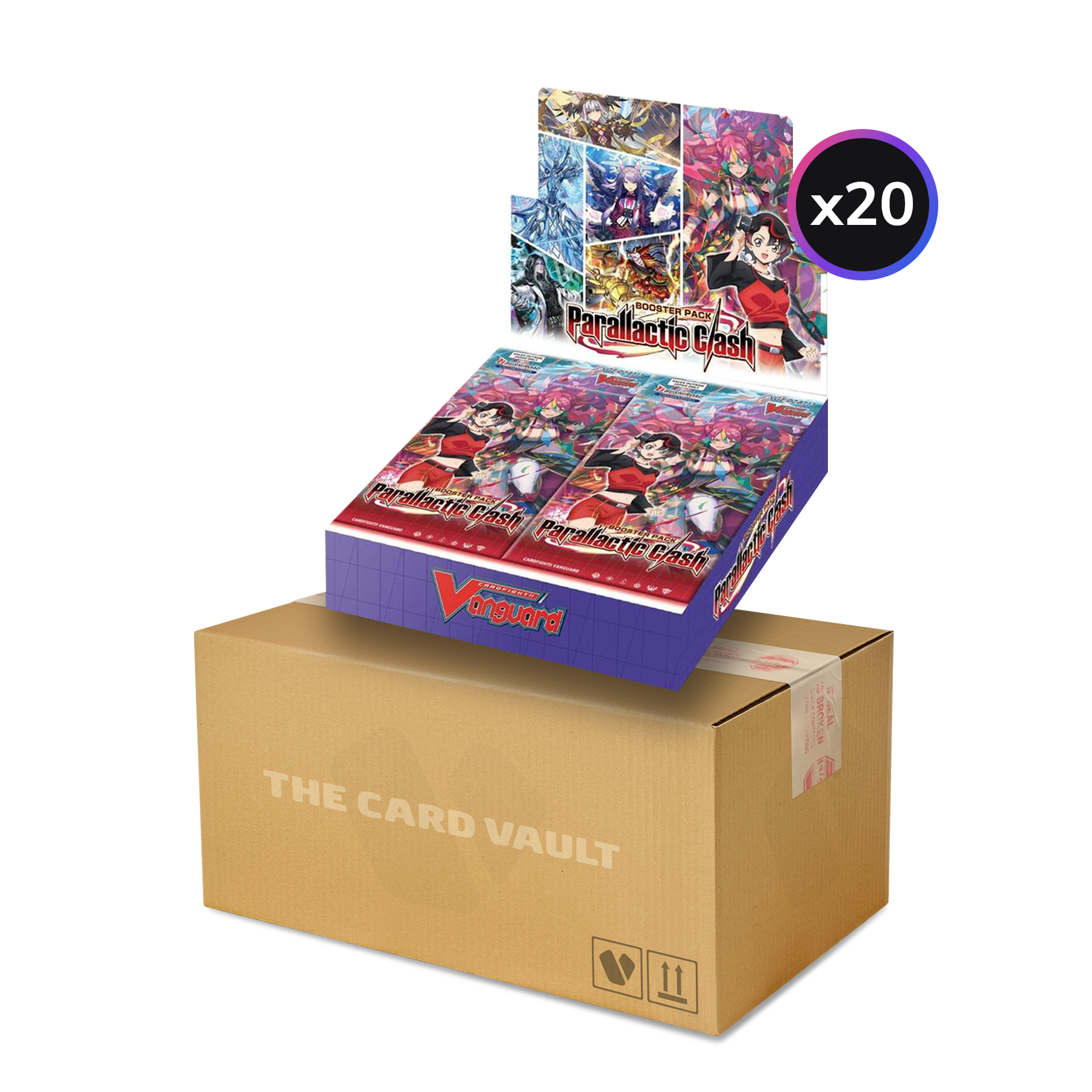 Cardfight!! Vanguard - Parallactic Clash - Display Case (20x Booster Boxes)