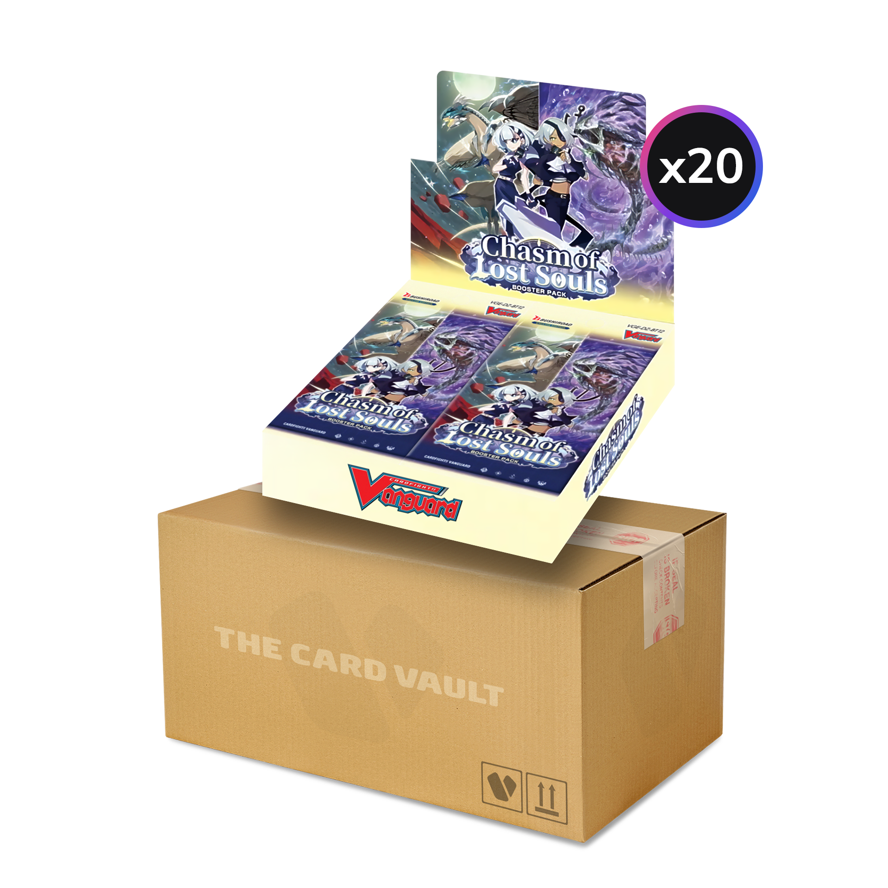 Cardfight!! Vanguard - Chasm of Lost Souls - Display Case (20x Booster Boxes)