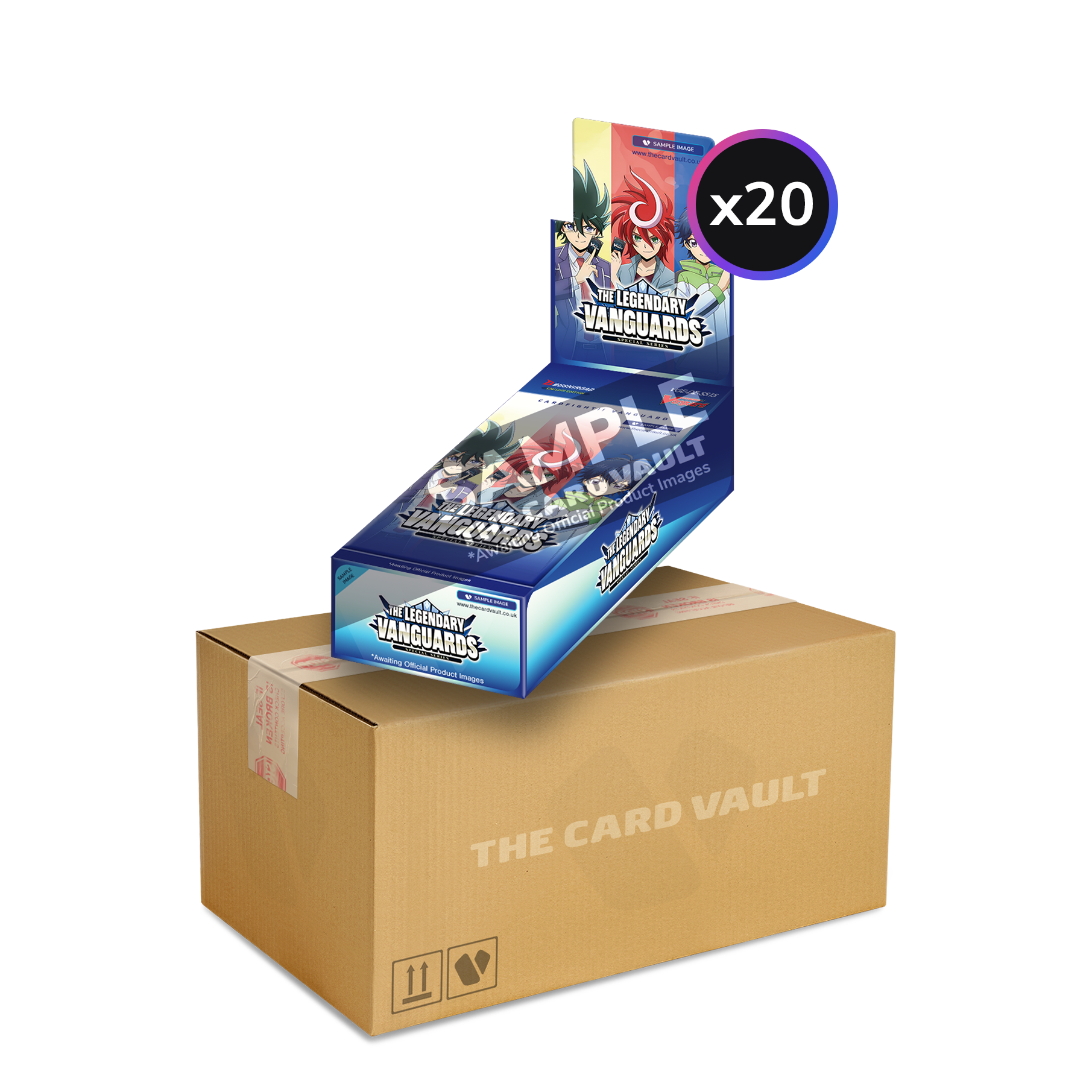 Cardfight!! Vanguard - Special Series 15 - The Legendary Vanguards - Display Case (20x Booster Boxes)