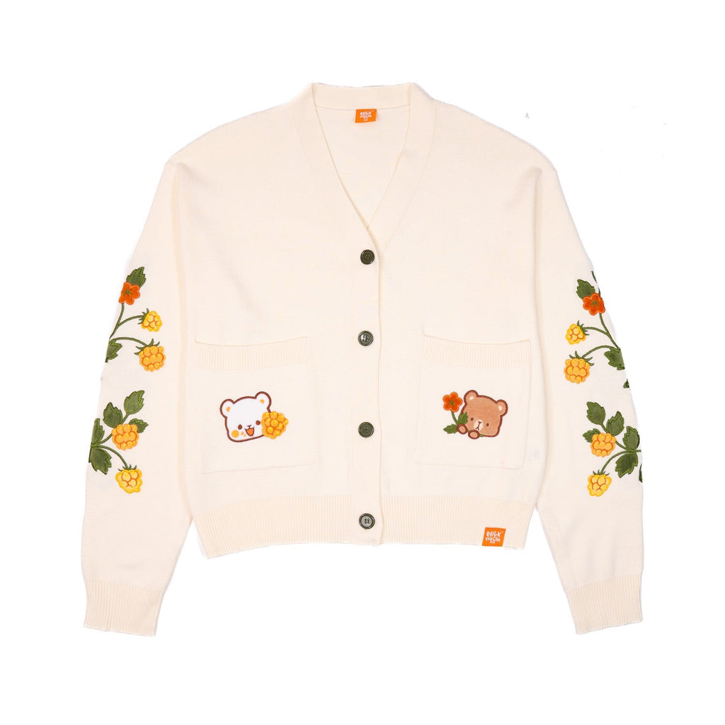 Milk Mocha Bear: Berry Cardigan