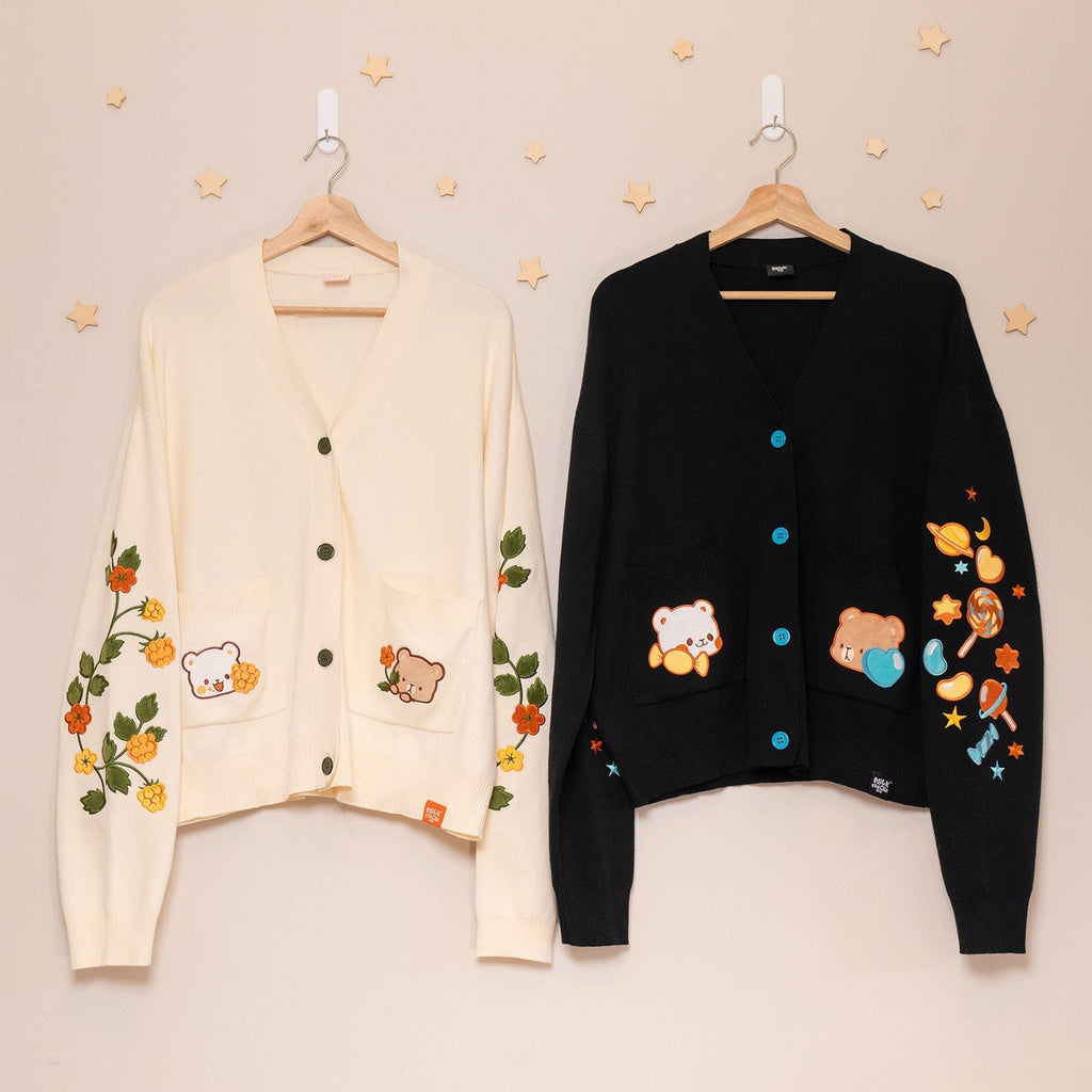 Milk Mocha Bear: Berry Cardigan