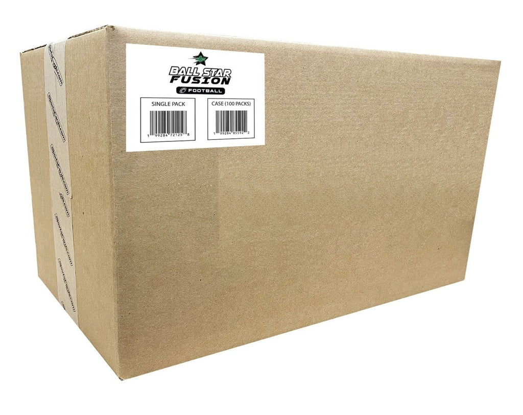 2025 BALL STAR FUSION - FOOTBALL EDITION - CASE (100 PACKS)