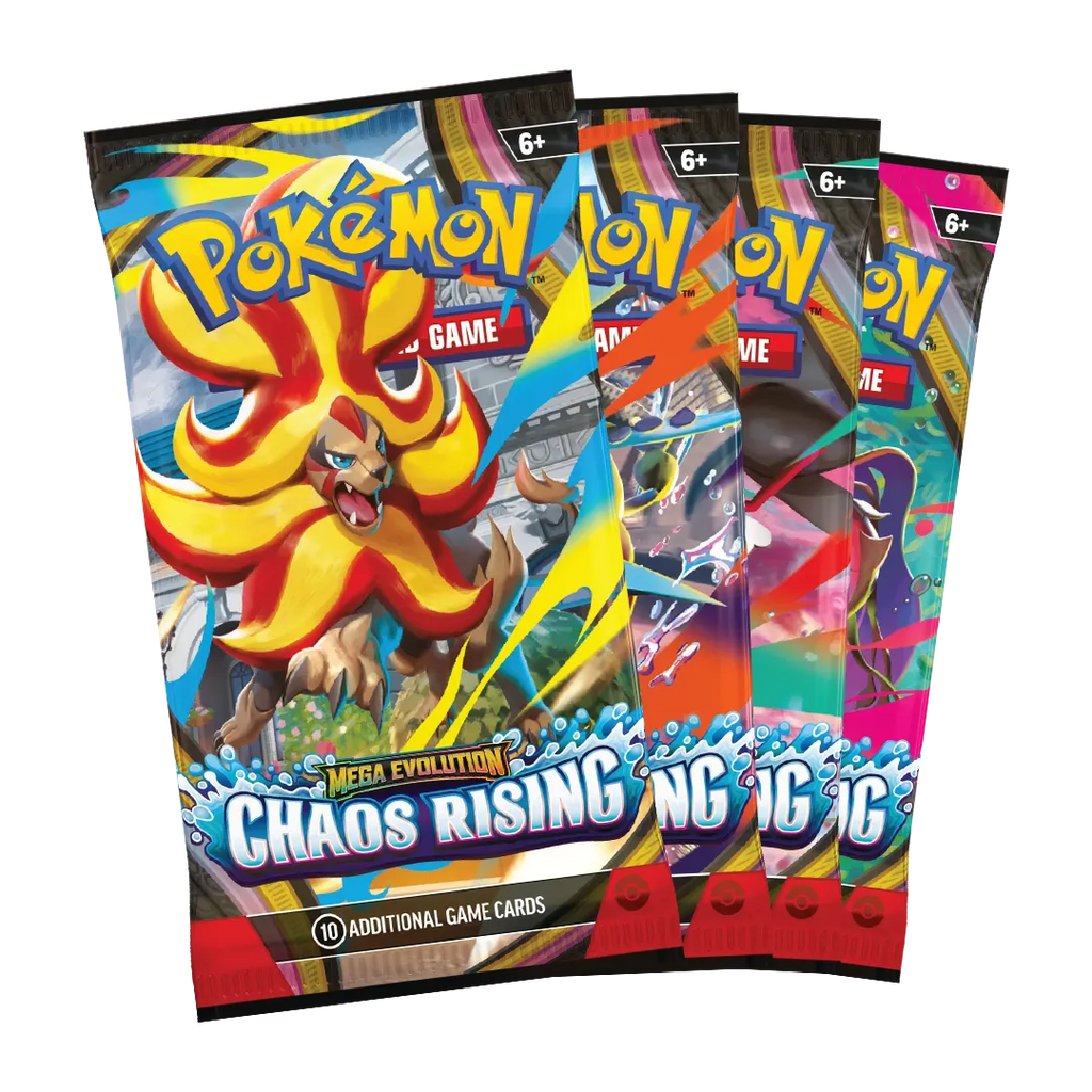 Mega Evolution: Chaos Rising - Booster Box Display