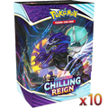Sword & Shield: Chilling Reign - Build & Battle Box (10 Boxes)