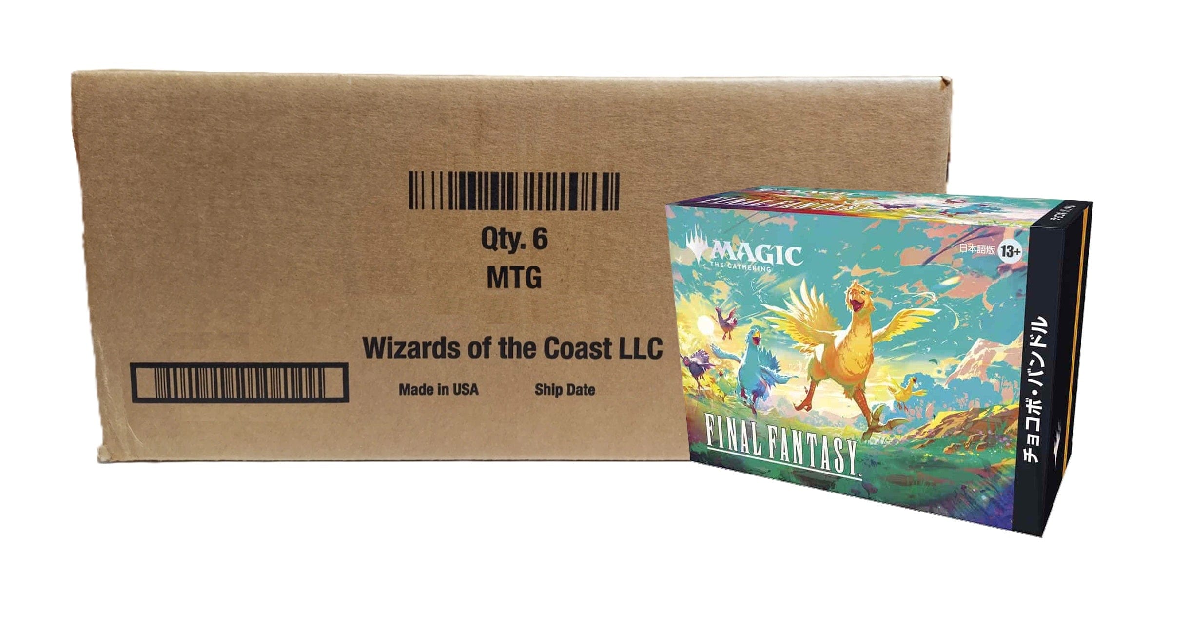 MTG Final Fantasy [x6] Holiday (Japanese) Chocobo Bundle Sealed Case