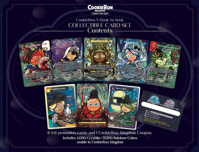 CookieRun Braverse TCG: Obsidian Collectible Card Set