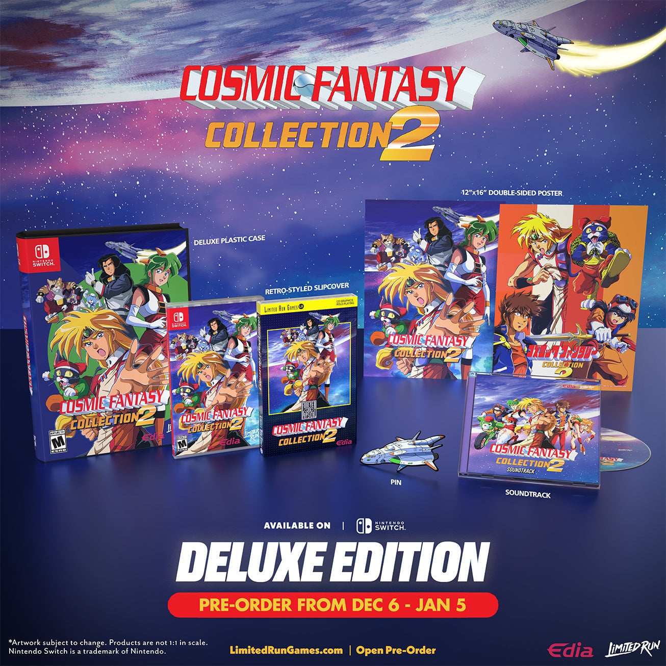 Cosmic Fantasy Collection 2 Deluxe Edition - Limited Run #268 [Nintendo Switch]