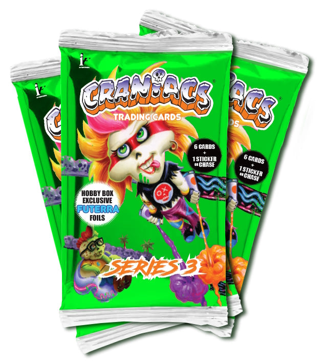 Craniacs: Series 3 Skullblam! Hobby Box - 24 Packs