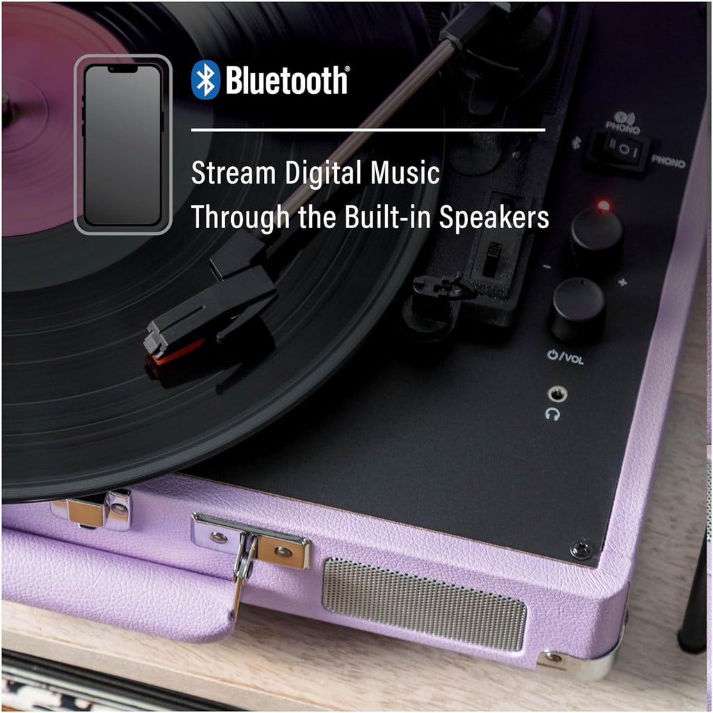 Crosley: Cruiser Plus Turntable - Lavender - CR8005F-LN [Electronics]