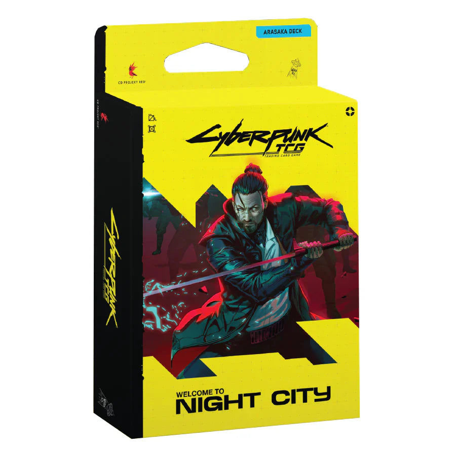 Cyberpunk TCG: Welcome to Night City - Stater Deck Set of 2- The Heist + Embracing Power (PRE-ORDER Q3 2026)