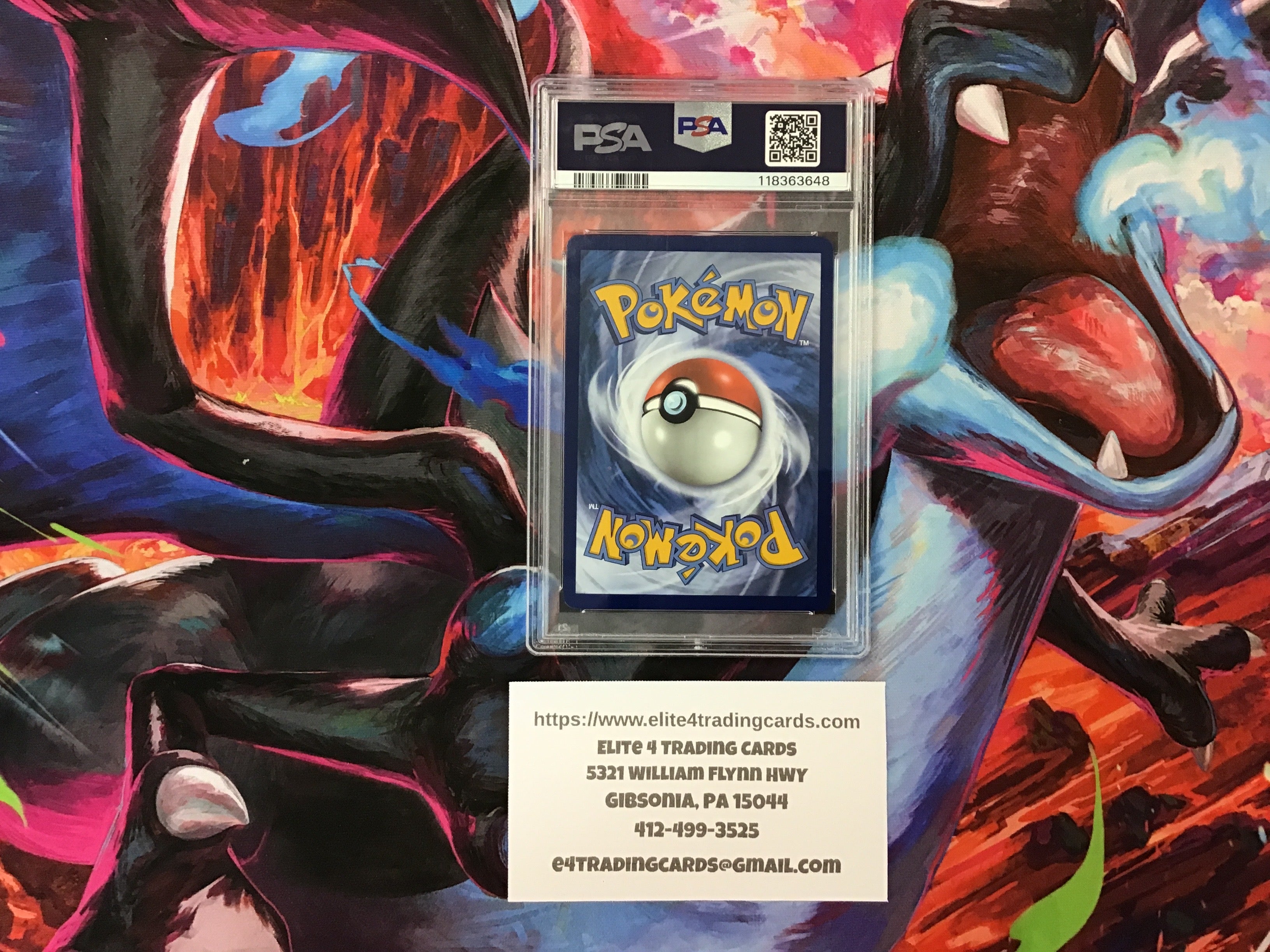 Charizard VSTAR #174 Pokemon Brilliant Stars (PSA 10)