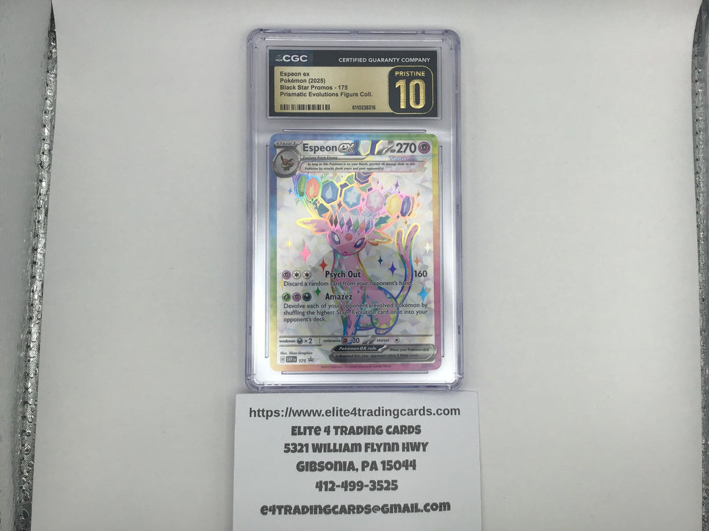 Espeon Ex #175 Pokemon Promo