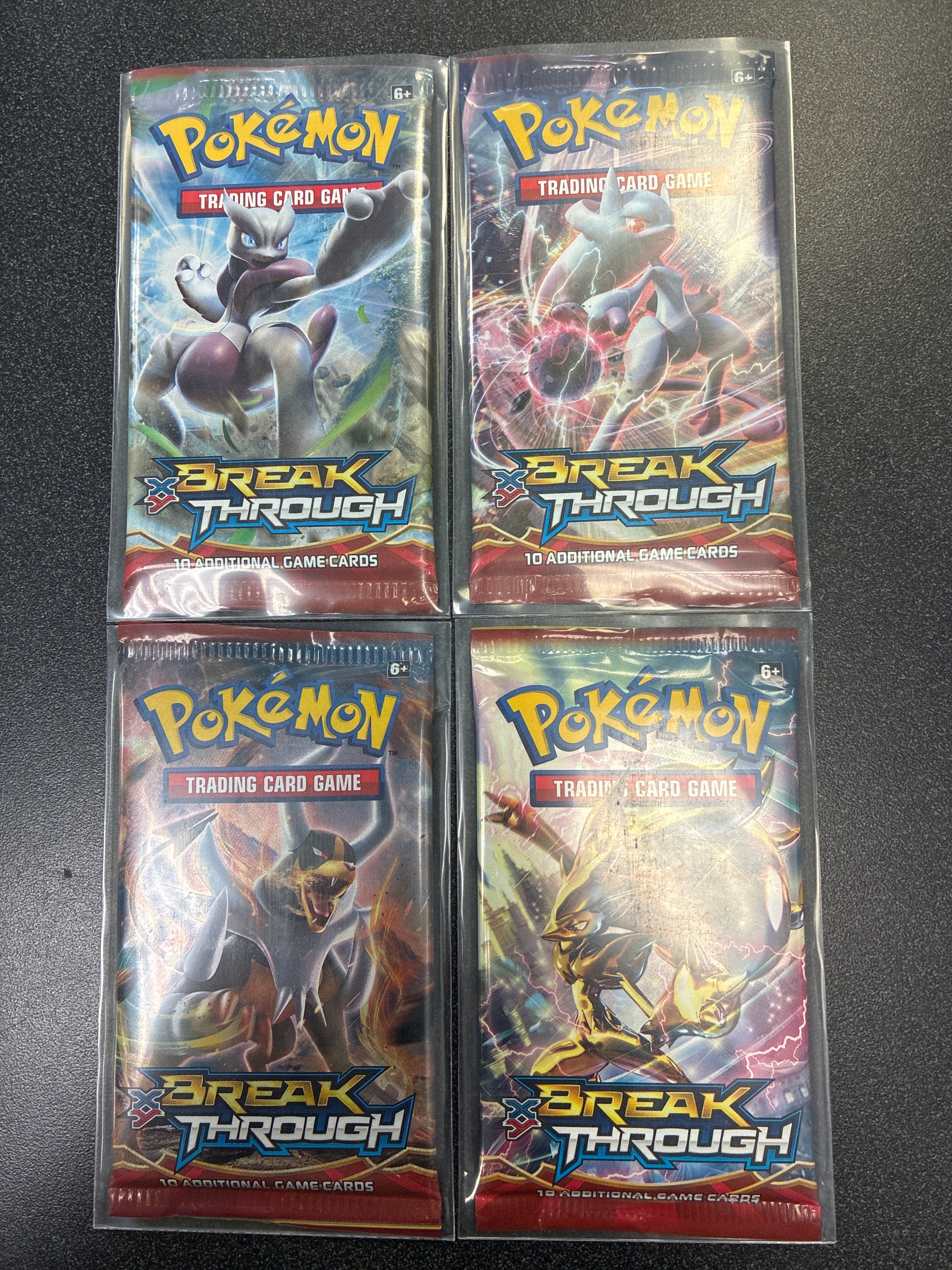 Pokemon: Breakthrough Booster Pack Art Set (4)