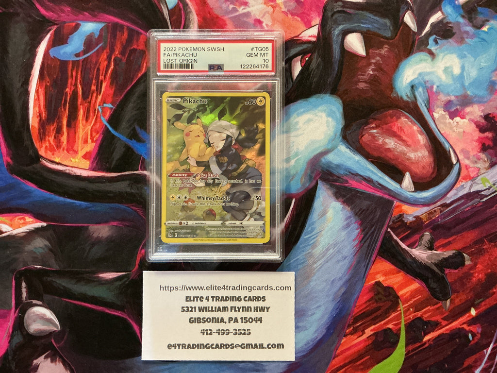 Pikachu #TG05 Pokemon Lost Origin (PSA 10)