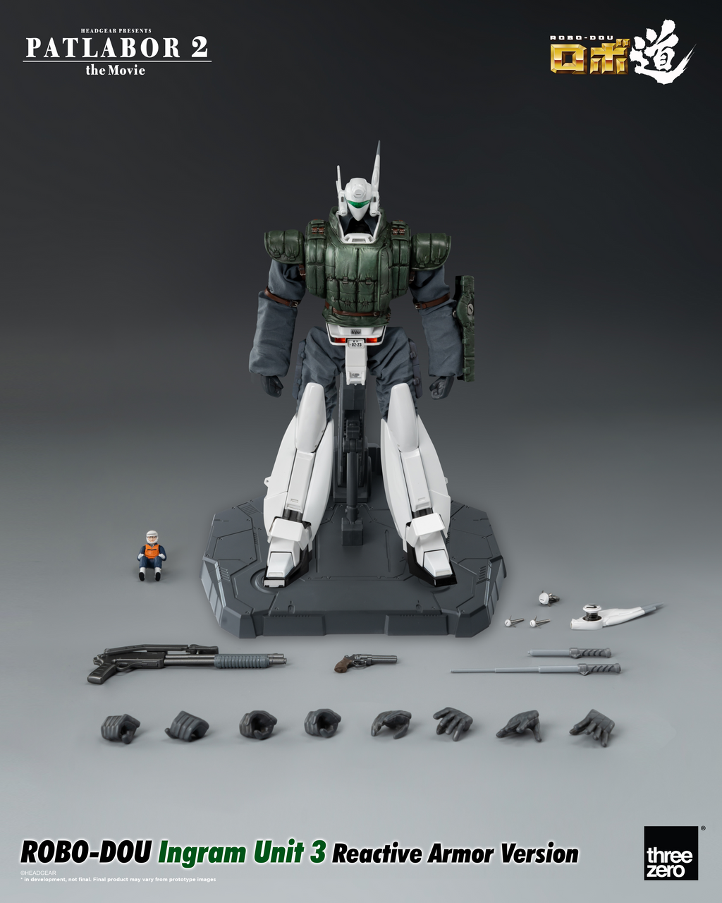 Patlabor 2: The Movie - ROBO-DOU Ingram Unit 3 Reactive Armor Version