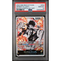PSA 10 2024 ONE PIECE ULTRA DECK ST13-THE THREE BROTHERS #003 MONKEY D. LUFFY BLACK & WHITE ALT ART