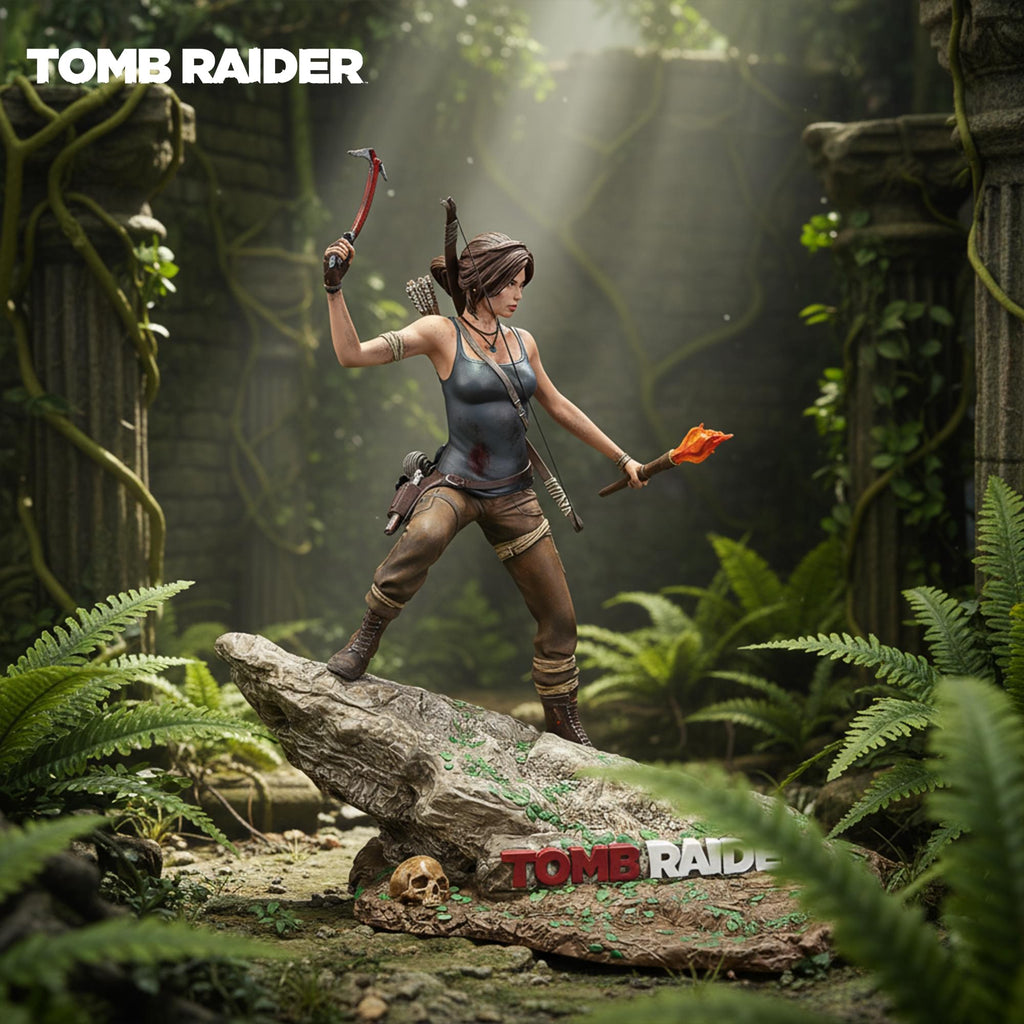 Tomb Raider Lara Croft (Survivor Era) 11 Inch PVC Statue
