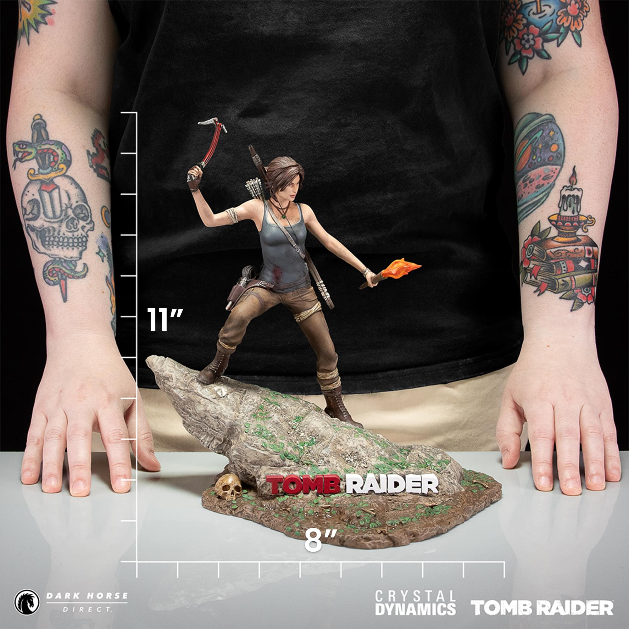 Tomb Raider Lara Croft (Survivor Era) 11 Inch PVC Statue