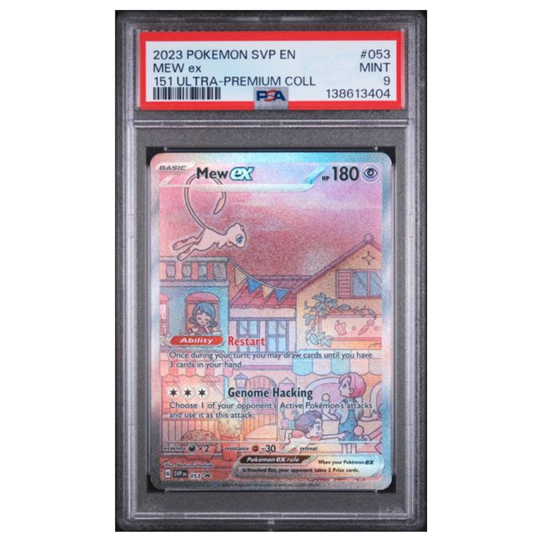 2023 POKEMON SVP EN-SV BLACK STAR PROMO #053 MEW ex 151 ULTRA-PREMIUM COLL