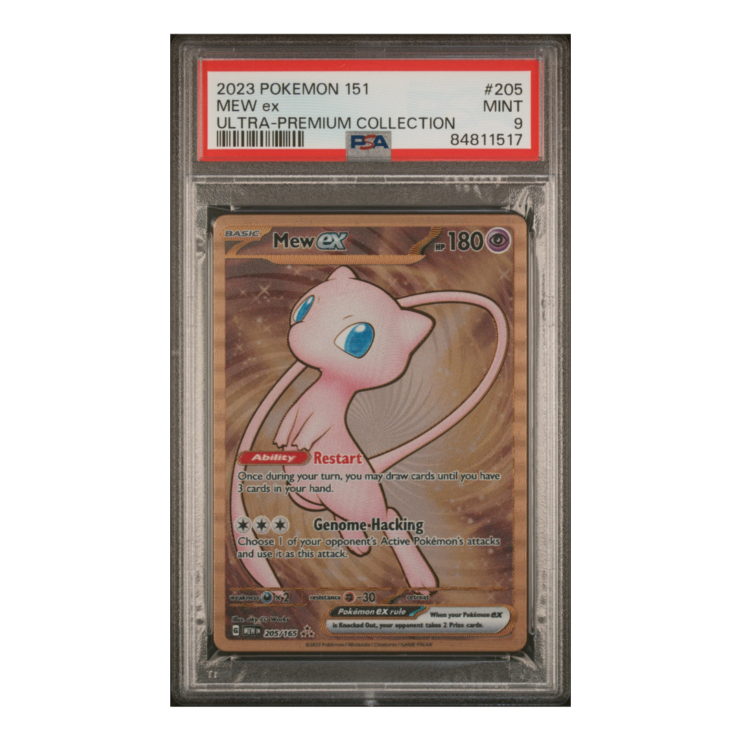 2023 POKEMON 151 ULTRA-PREMIUM COLLECTION #205 MEW ex
