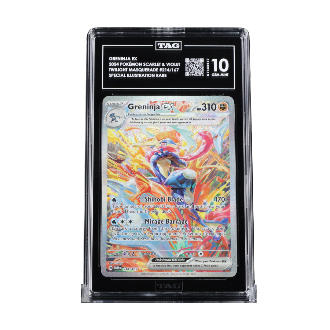 GRENINJA EX 2024 POKÉMON SCARLET & VIOLET #214/167