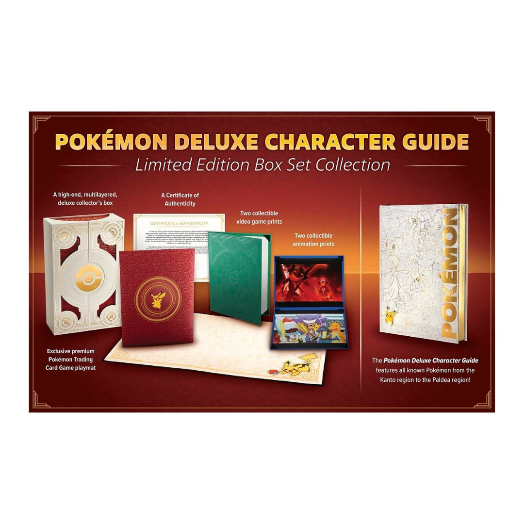 Pokemon Deluxe Character Guide Limited Edition Box Set (Pre Order)