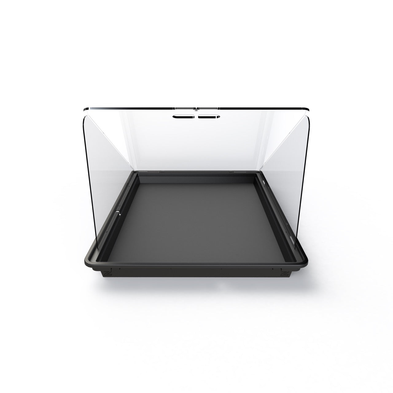 Scratch Resistance Display Cases Vertical & Horizontal With Risers
