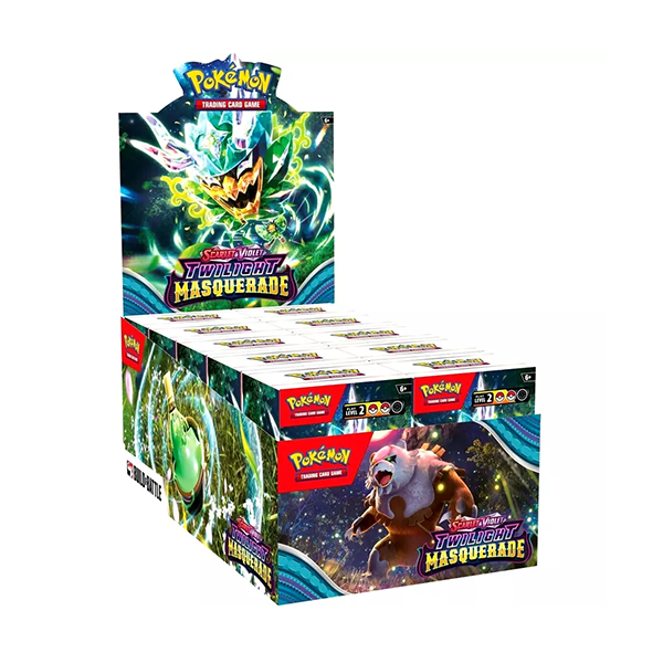 Pokemon Twilight Masquerade Build and Battle Box Display (Realease Date 5/24/2024)