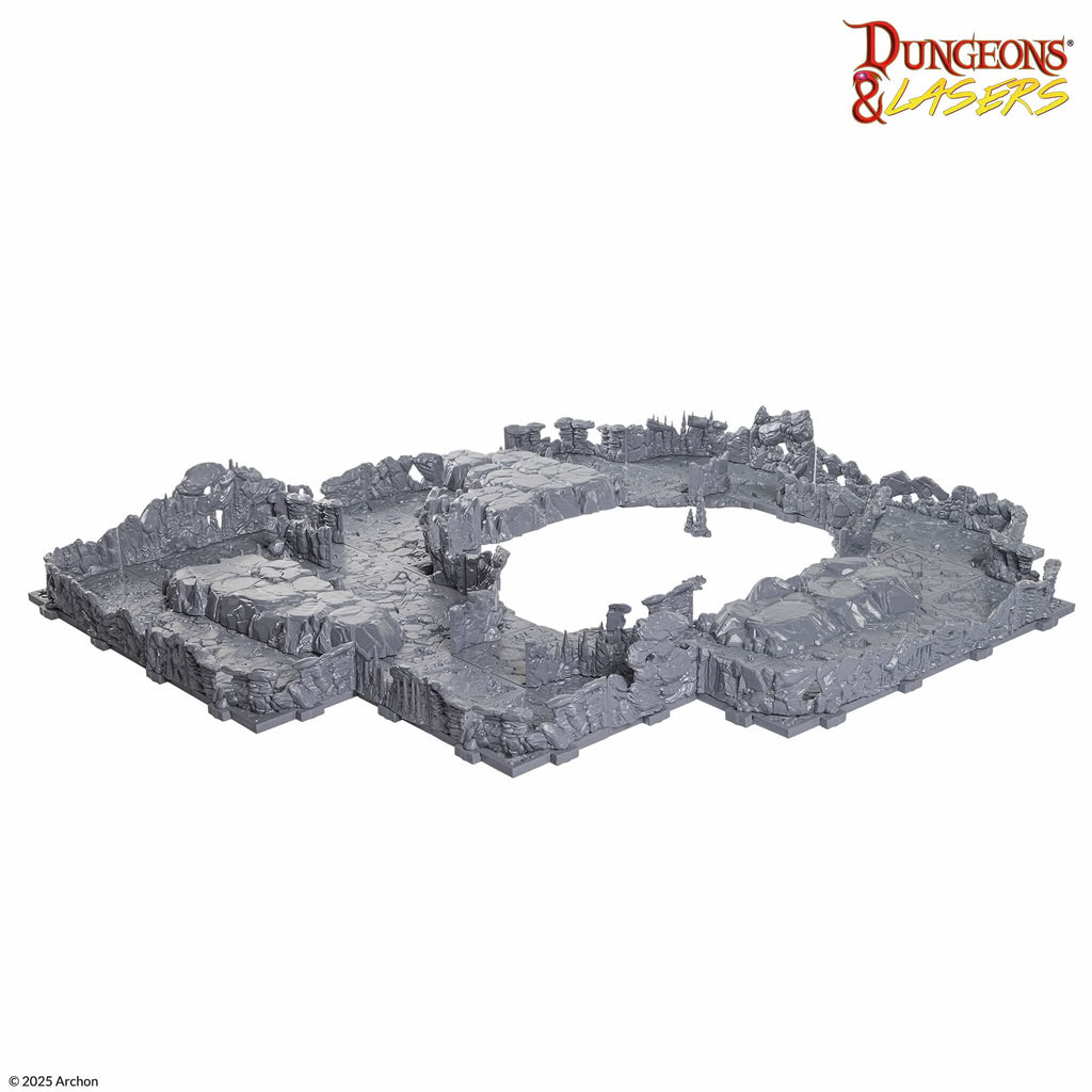 DUNGEONS AND LASERS ROCKY CAVE