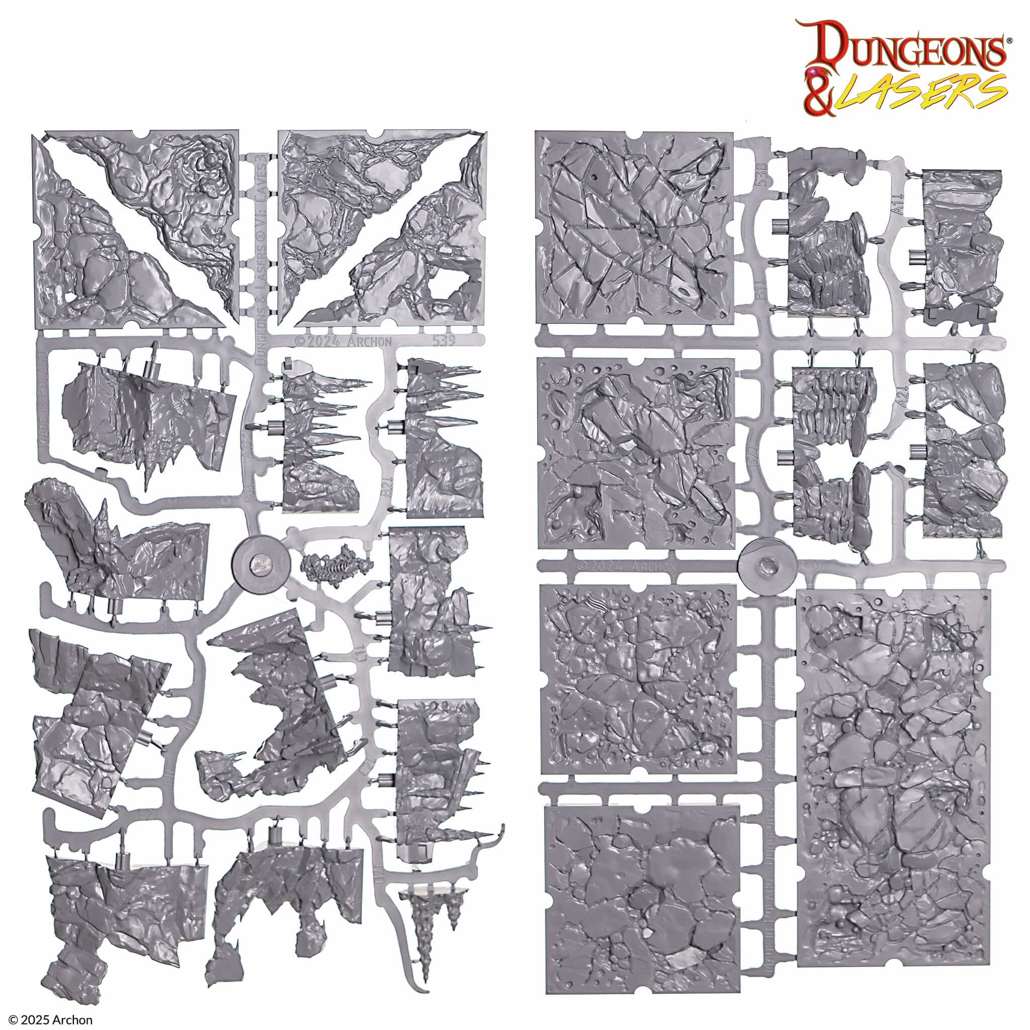 DUNGEONS AND LASERS ROCKY CAVE