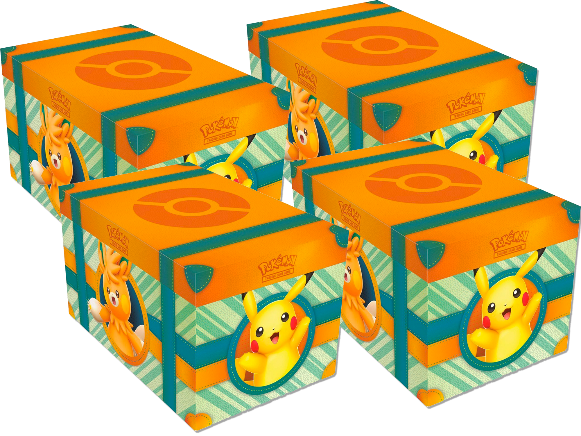 Pokemon Paldea Adventures Chest Sealed Case