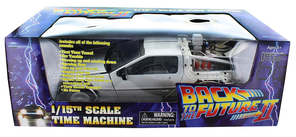 Back to The Future II: Time Machine Car 1:15 Scale Replica
