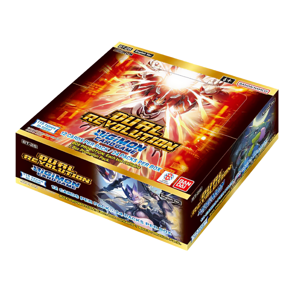Digimon Card Game - Dual Revolution (BT25) - Display Case (12x Booster Boxes)