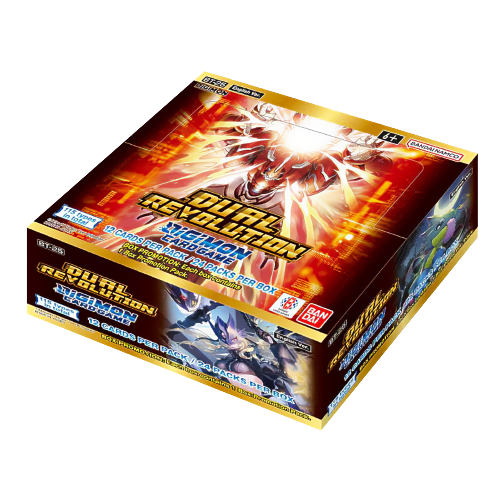 Digimon Card Game - Dual Revolution (BT25) - Display Case (12x Booster Boxes)
