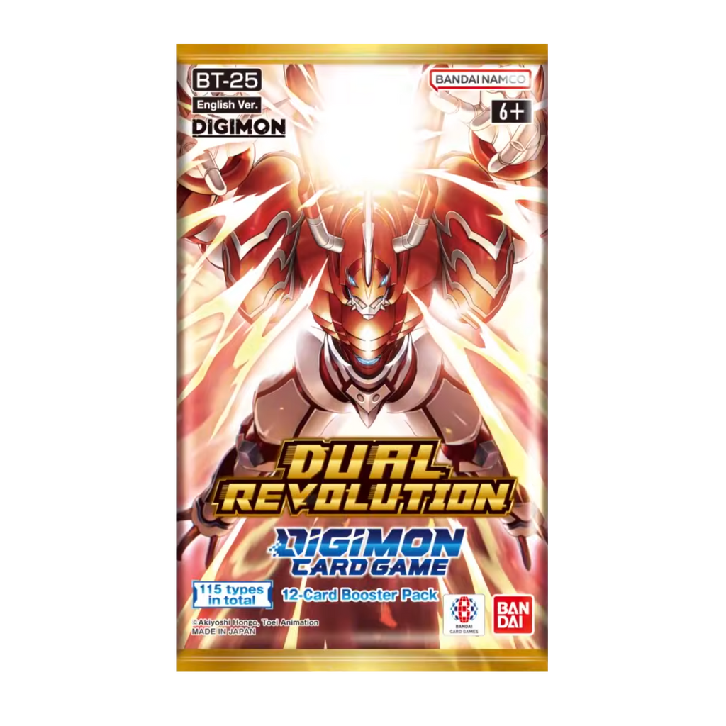 Digimon Card Game - Dual Revolution (BT25) - Display Case (12x Booster Boxes)